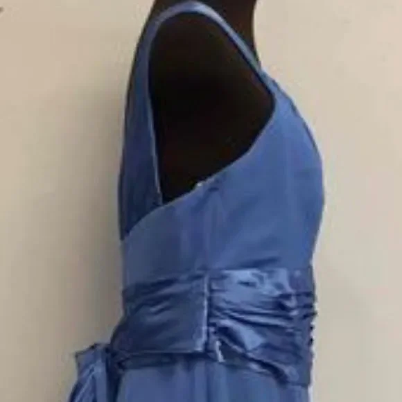 NWT Stunning David's Bridal Women's Blue Dress S12 - Picture 4 of 10